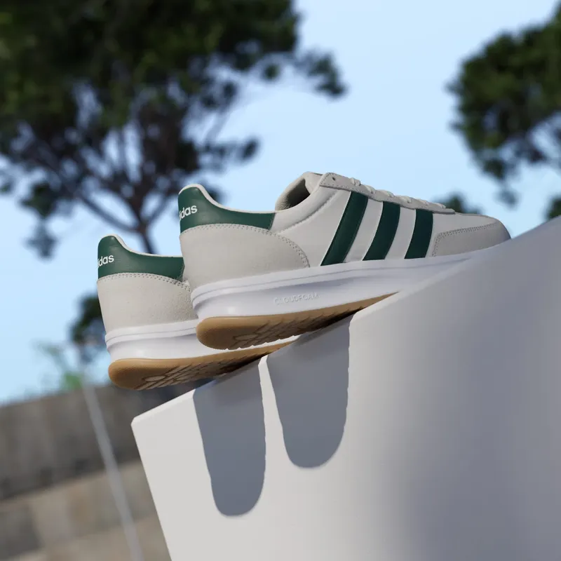 Adidas RUN 70s 2.0 Core White / Collegiate Green / Off White (JR8594)