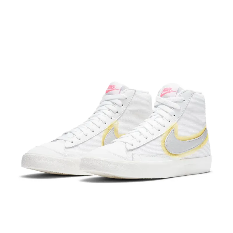 Nike Blazer Mid 77 Cotton Waffle White University Gold White/Metallic Silver-University Gold-Soar (CZ8105-100)