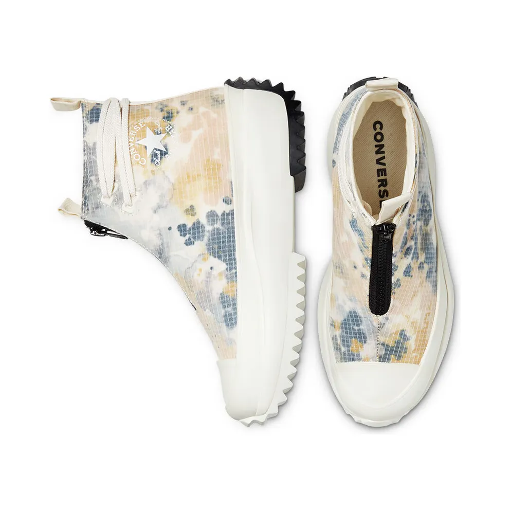 Converse Festival Run Star Hike High Top Egret White Black (170776C)