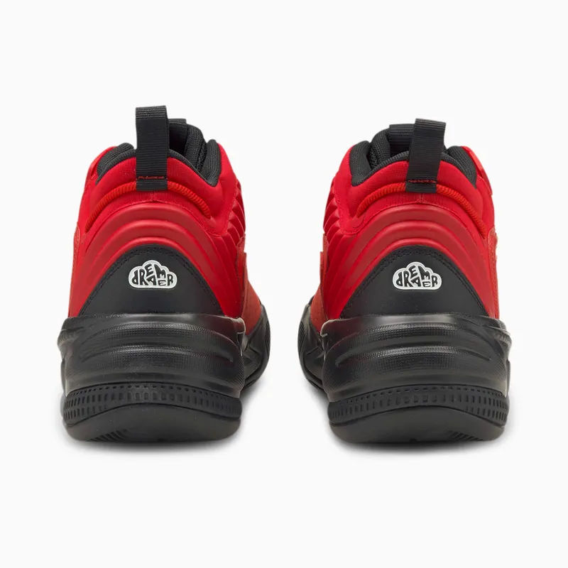 Puma Dreamer 2 Mid Basketball Shoes Black/Red (194849-03)