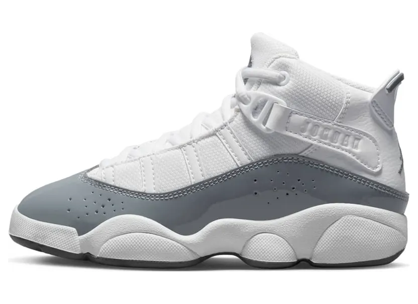 Air Jordan 6 Rings PS “White Cool Grey” (323432-121)