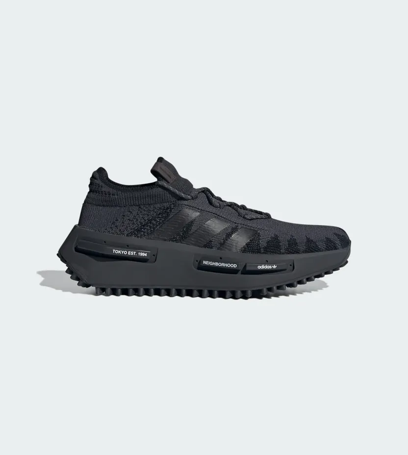 Adidas NMD_S1 Knit Core Black / Core Black / Cloud White (ID3205)
