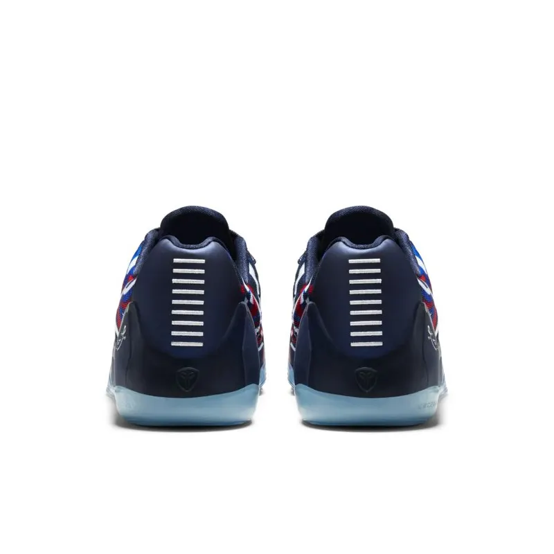 Nike Kobe 9 EM Low Indpendence Day White/Metallic Silver-Hyper Cobalt (646701-104)