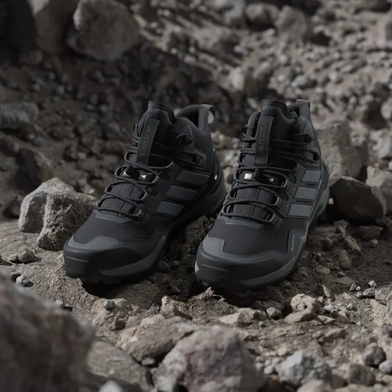 adidas Terrex Skychaser Mid Gore Tex Hiking Core Black Grey Three Grey Six (IH1103)