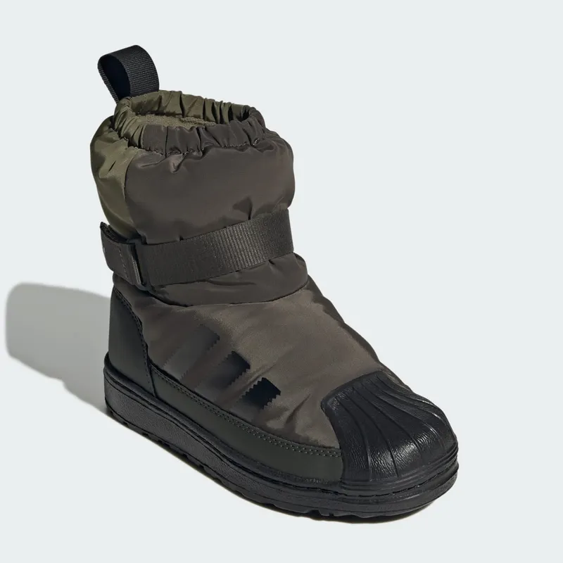 Adidas Superstar 360 Winterized Boot Kids Shadow Olive / Core Black / Focus Olive (JQ7950)