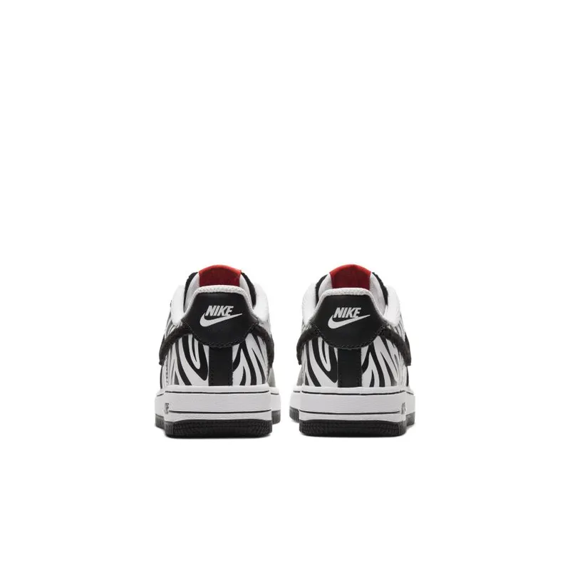 Nike Air Force 1 Low Zebra (PS) White/Black (CU8428-100)