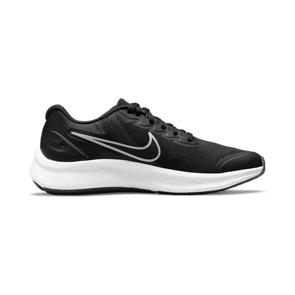 Nike Star Runner 3 Older Kids’ Road Running Black 50% Sustainable Materials (DA2776-003)