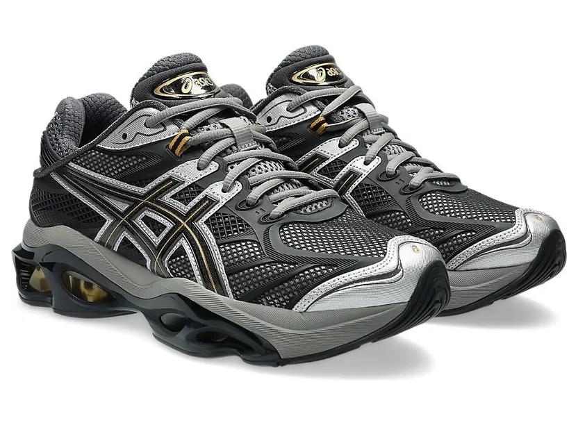 Asics Gel-Kinetic 2.0 “Clay Grey Black”: statement in donkere tinten (2)