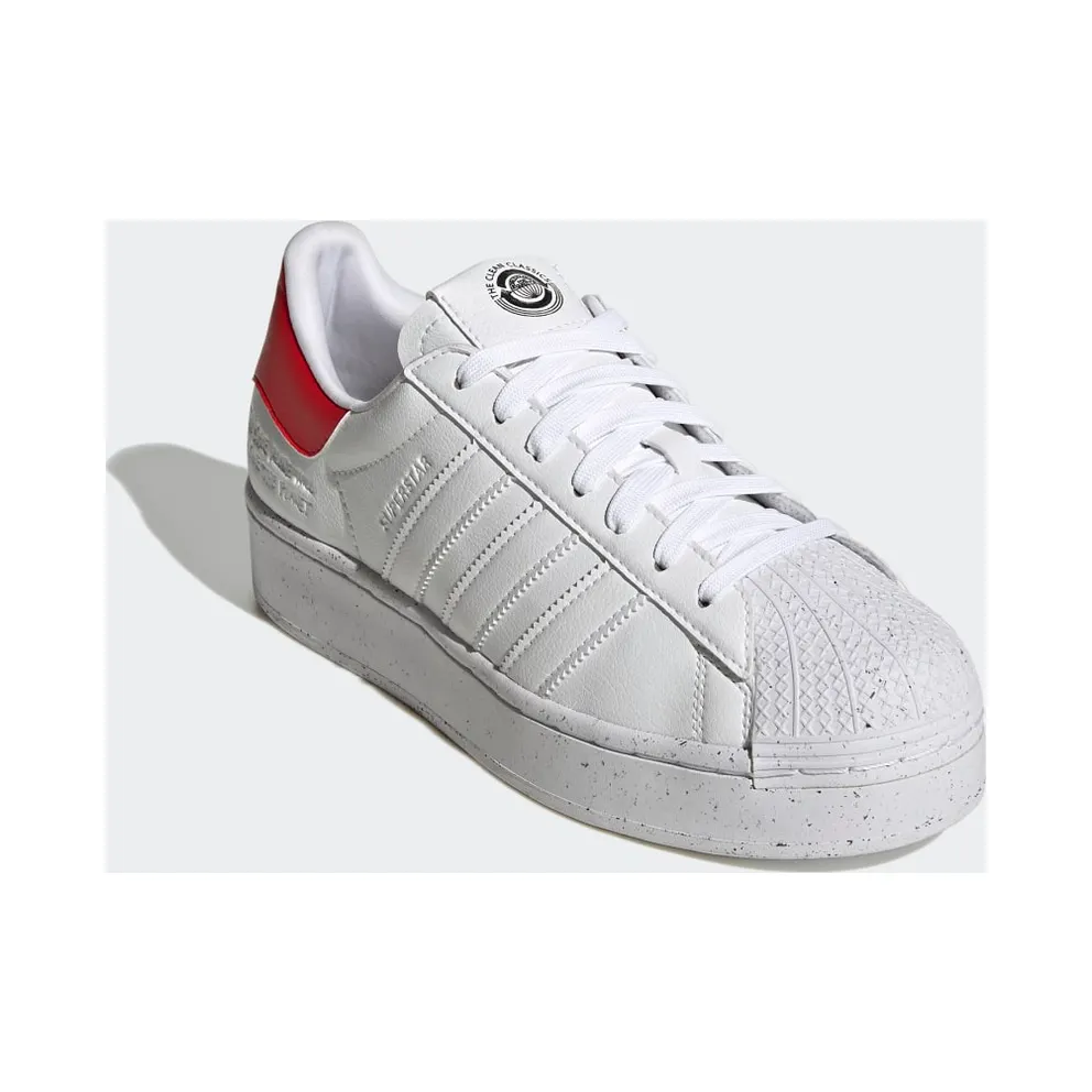 adidas SUPERSTAR BOLD W Cloud White / Cloud White / Red (H67929)