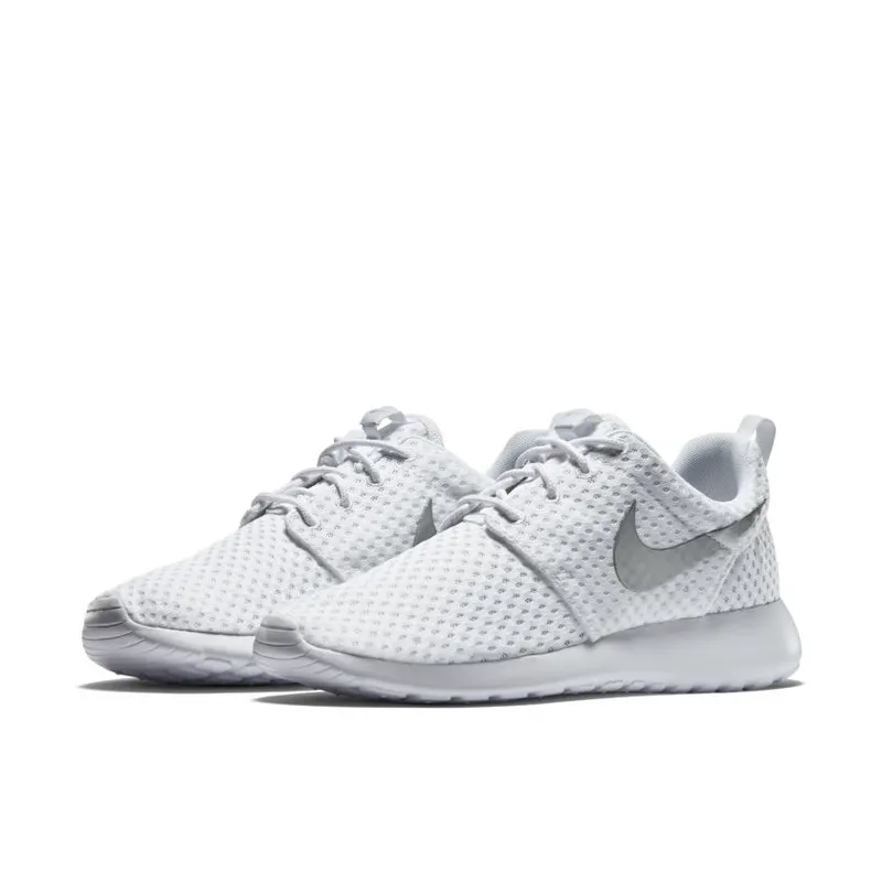 Nike Roshe One BR White Metallic Platinum (W) White/Metallic Platinum (724850-100)