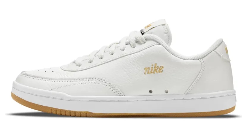 Nike Court Vintage Premium Summit White Metallic Gold (CW1067-104)