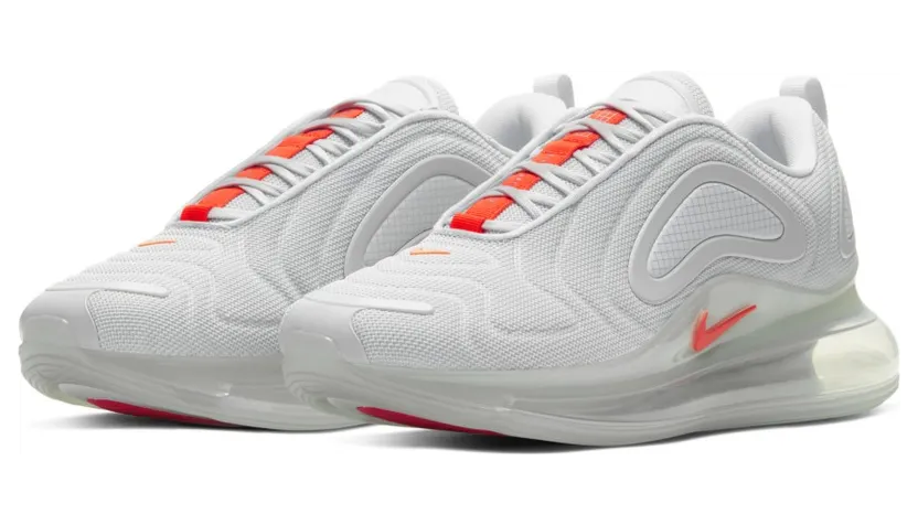 Nike Air Max 720 Pure Platinum / Hyper Crimson (CV1633-001)