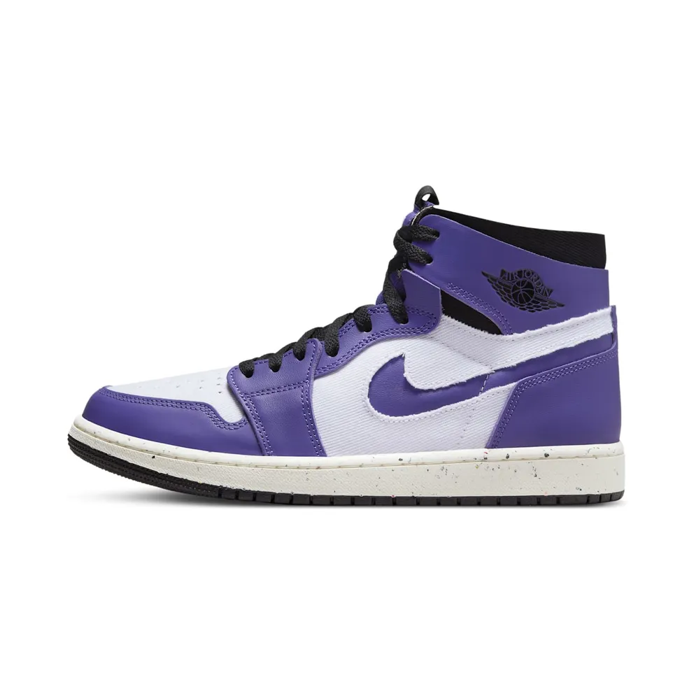 Jordan 1 High Zoom Air CMFT Crater Purple – “White / Crater Purple / Black” (CT0978-501)