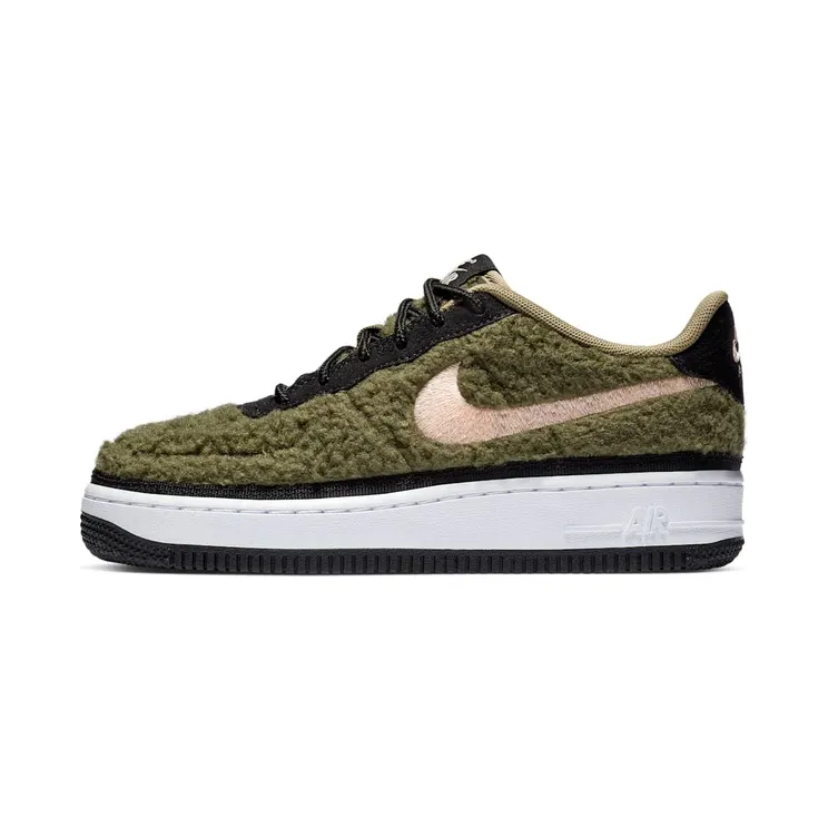 Nike Air Force 1 Low Shearling (GS) (AV6673-300)