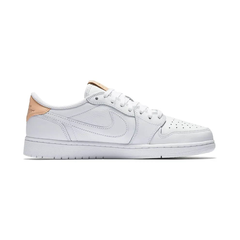 Jordan 1 Retro Low OG White Vachetta White/Vachetta Tan-White (905136-100)