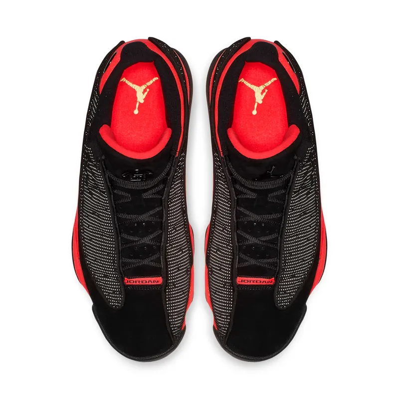 Jordan 13 Retro Low Clot Black Red Black/Infrared 23 (AT3102-006)