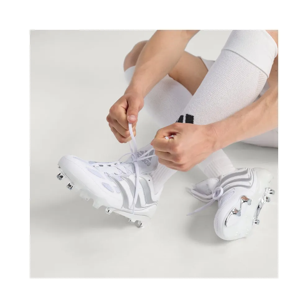 adidas Predator Precision FG White Silver Metallic Made in Germany (JS0571)