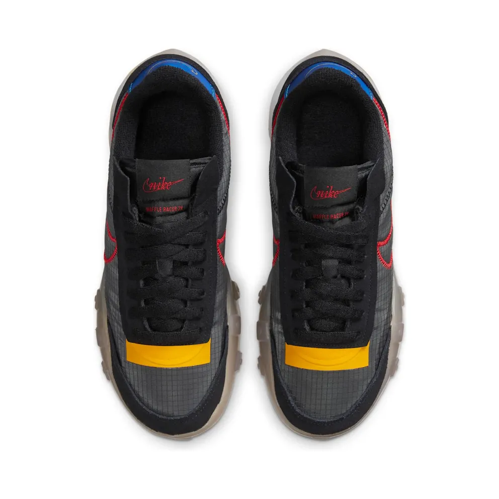 Nike Waffle Racer 2X Black Solar Flare University Red (W) Black/Enigma Stone-Solar Flare-University Red (CK6647-002)