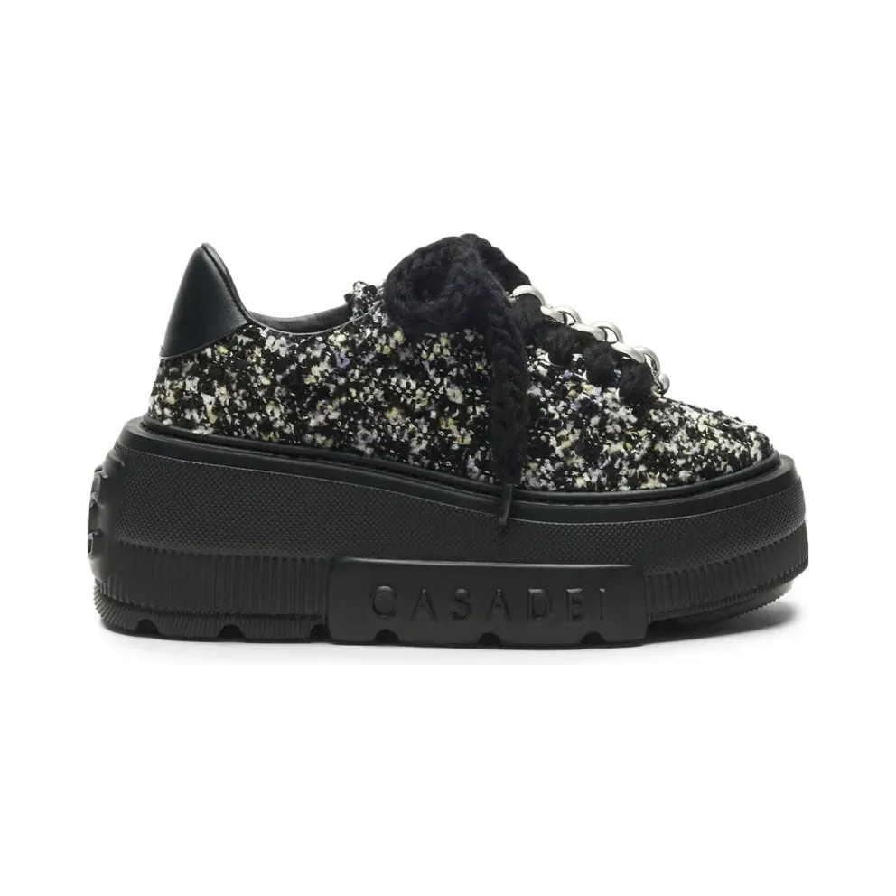Casadei Nexus Buclé- – Black (2X125C070NC3091)