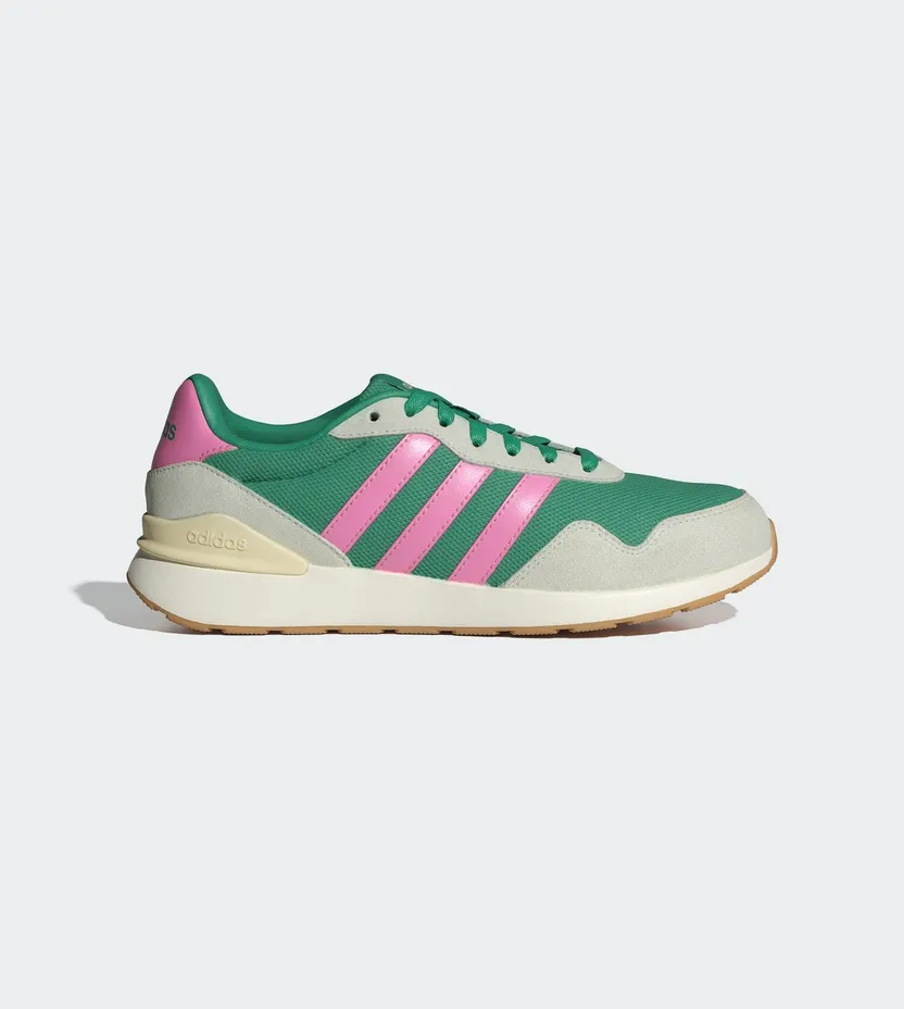 Adidas Run 60s 4.0 Semi Court Green / Bliss Pink / Warm Vanilla (JR6631)
