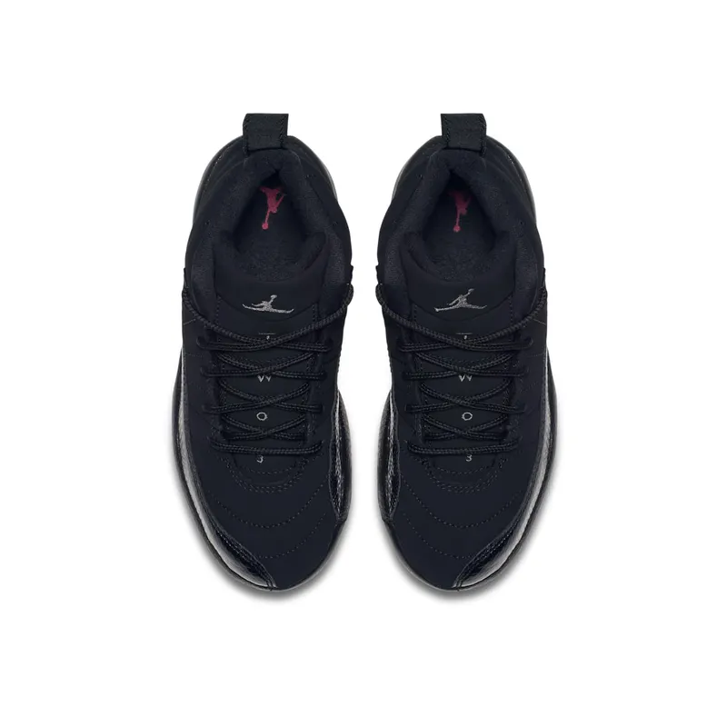 Jordan 12 Retro Black Rush Pink (PS) Black/Dark Grey-Rush Pink (510816-006)