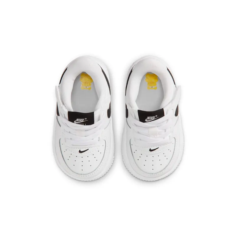 Nike Force 1 Low EasyOn TD “White Black Yellow Bear” (IR3988-121)