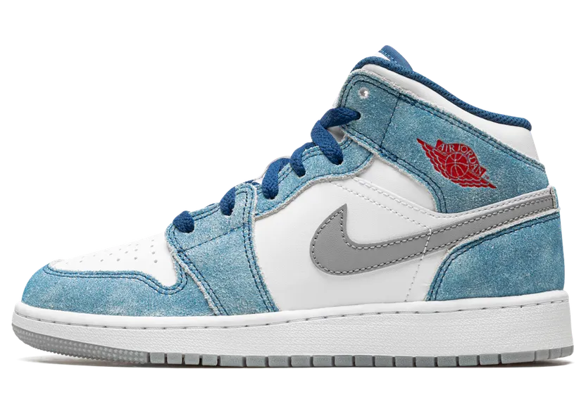 Nike Air Jordan 1 Mid SE French Blue Light Steel DR6235-401 (DR6235-401)