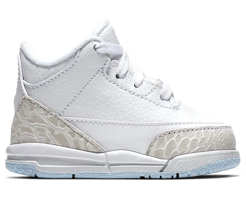 Jordan 3 Retro Pure White (2018) (832033-111)