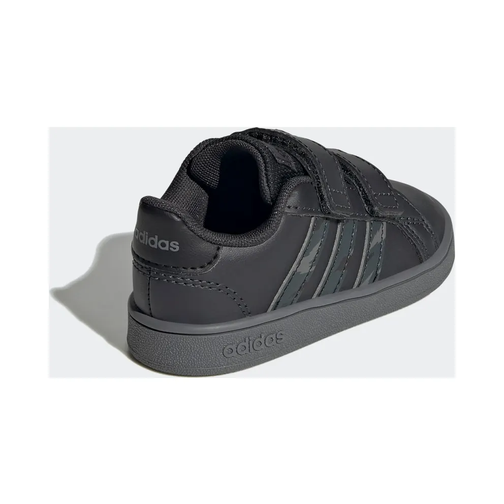 Adidas Grand Court Camouflage Carbon / Grey Four / Core Black (GW6233)
