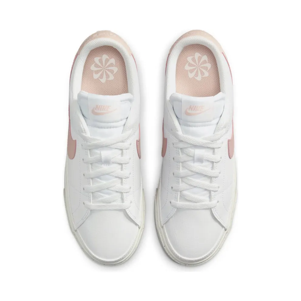 Nike Court Legacy Low Next Nature White Sail Washed Coral (HJ5357-100)