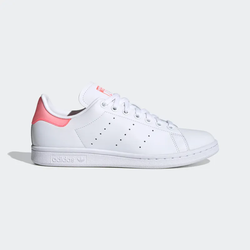 Adidas Stan Smith Cloud White / Signal Pink / Cloud White / Coral (FU9649)