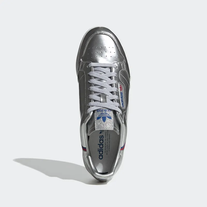 adidas Continental 80 Silver Metallic Silver Metallic/Silver Metallic/Crystal White (FW5350)