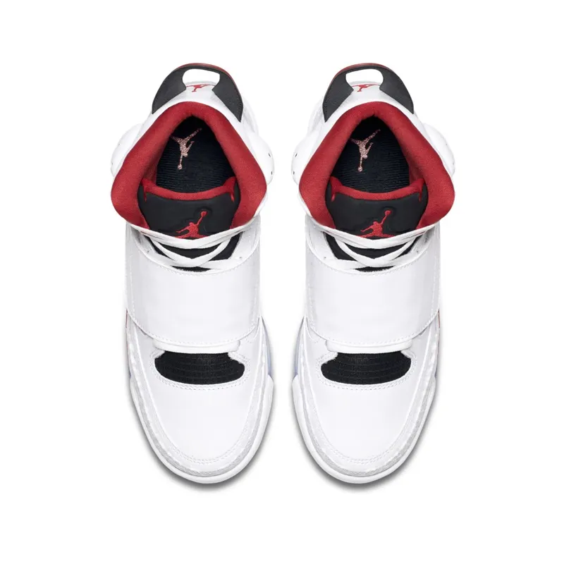 Jordan Son of Mars White Gym Red Black (GS) White/Gym Red-Black-Pure Platinum (512246-112)