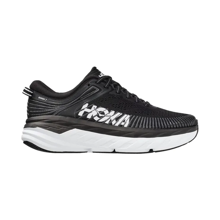 Hoka One One Bondi 7 Black White (1110518-BWHT)