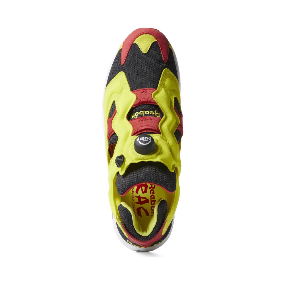 Reebok Instapump Fury Prototype Citron Black/Hyper Green-Reebok Red-White (Other Brands Reebok)