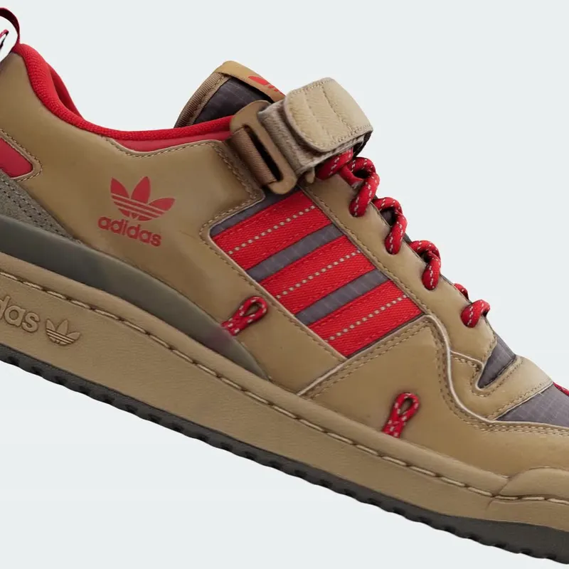 adidas Forum 84 Camp Low Cardboard / Scarlet / Utility Grey (GV6785)