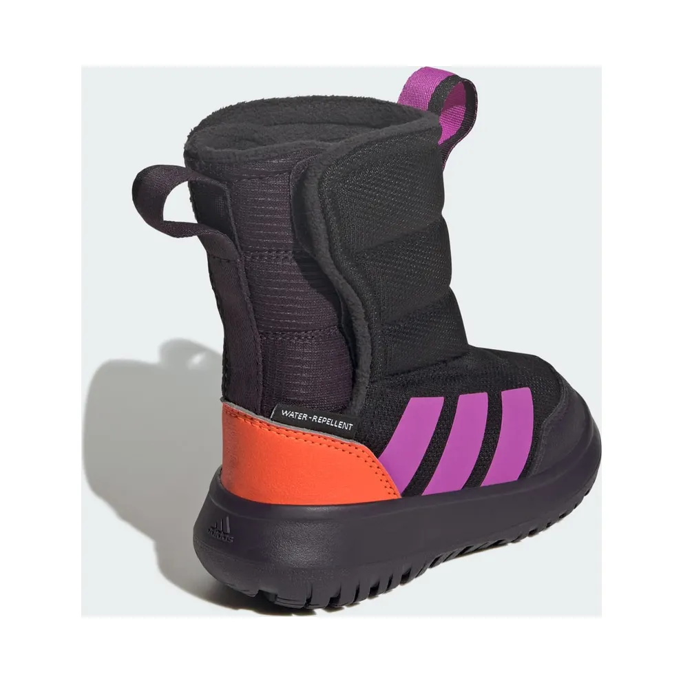 Adidas Winterplay Kids Core Black / Purple Burst / Impact Orange (JS4080)