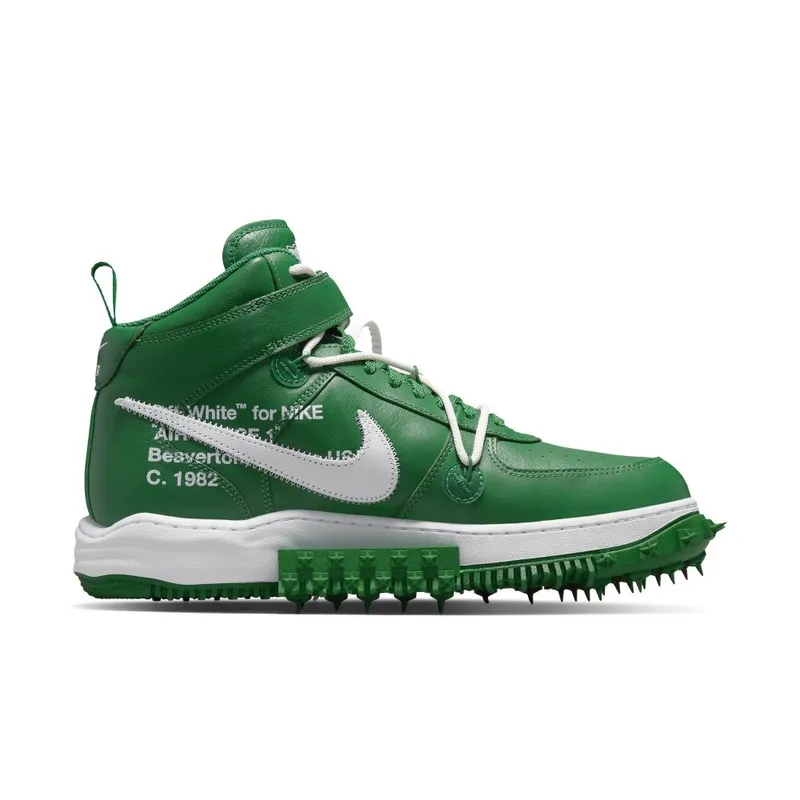 Nike Air Force 1 Mid x Off-White ™ Pine Green/White/White (DR0500-300)