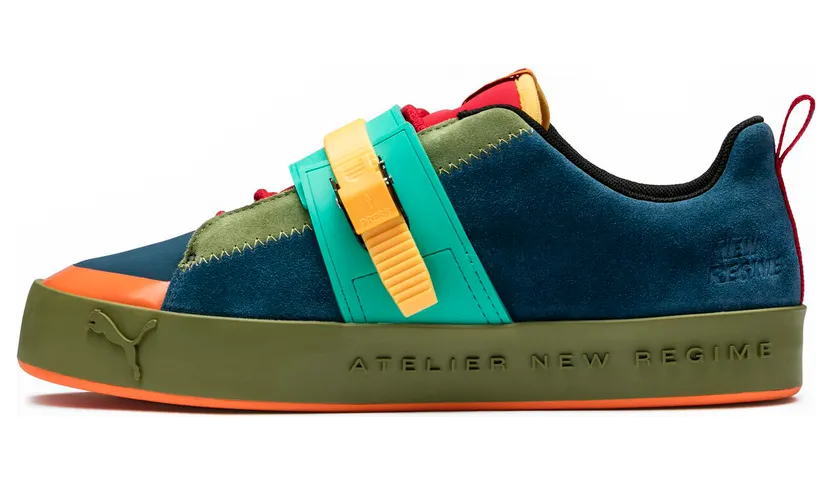 Puma Court Platform Brace Atelier New Regime Blue Wing Teal