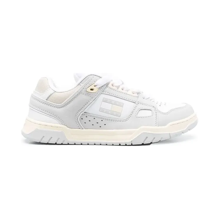 Tommy Hilfiger Tommy Jeans Skate leren “White” (EN0EN02053)