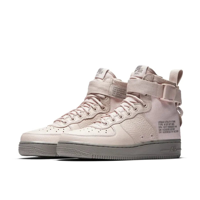 Nike SF Air Force 1 Mid Silt Red (W) Silt Red/Silt Red-Dust (AA3966-600)
