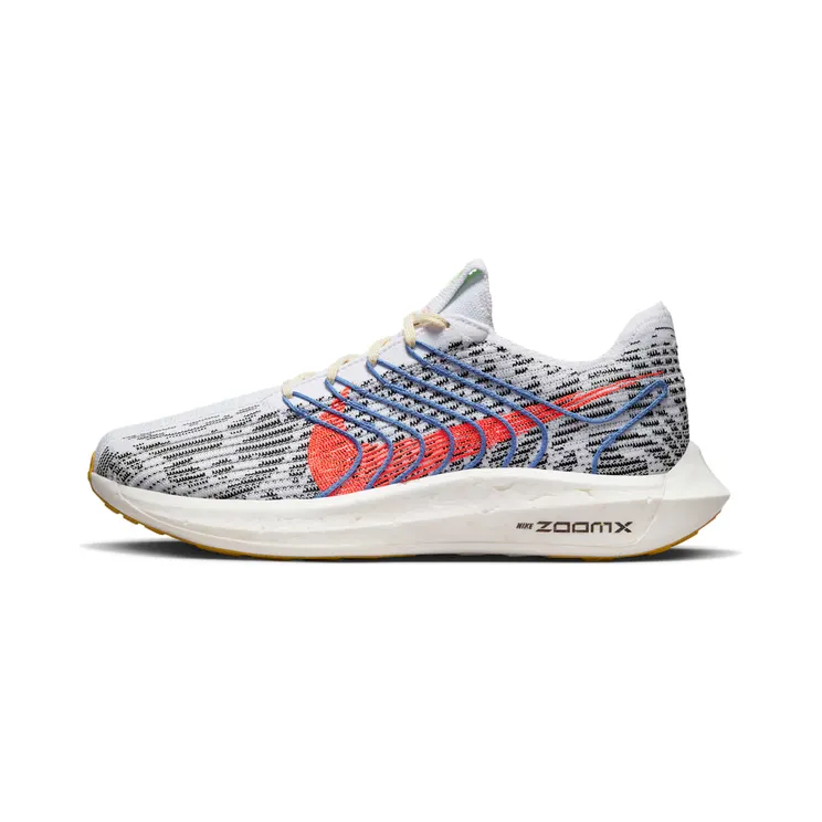 Nike Pegasus Turbo Next Nature (straat) Grey “Pure Platinum / Black / Medium Blue / Bright Crimson” (DM3413-002)