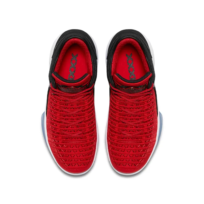Jordan XXXII Low Win Like 96 (GS) University Red/Black-Metallic Silver (AA1257-603)