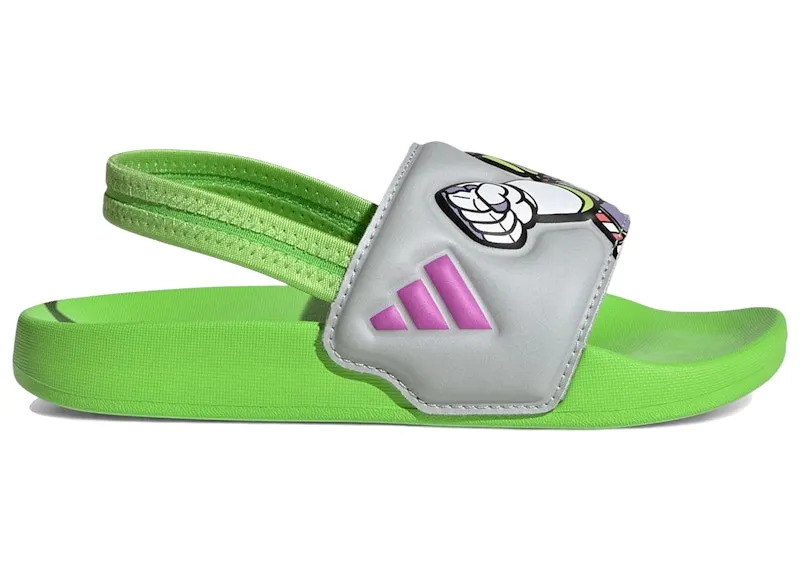 adidas Adilette Estrap Slides Disney Pixar Toy Story Buzz Lightyear (JQ4366)