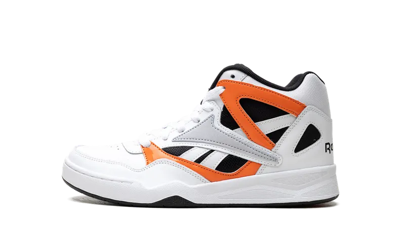 Reebok  Royal BB4500 Hi 2 Shoes Cloud White / Core Black / Smash Orange S23-R (HR0527)