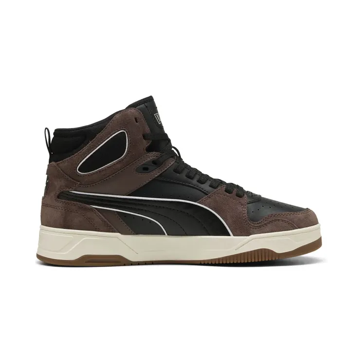 Puma Rbd Break Mid Suede 01 cool dark gray/vapor gray/gum 42.5 “Brown ½ EU / 10 UK” (402452)