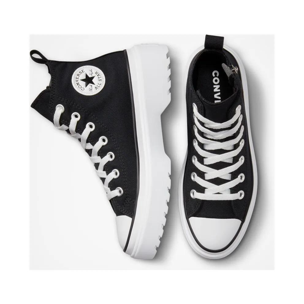 Converse Chuck Taylor All Star Lugged Lift Platform Canvas Black/Black/White