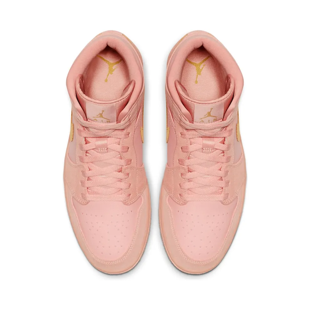 Air Jordan Nike AJ 1 Mid Coral Gold (2019) (852542-600)