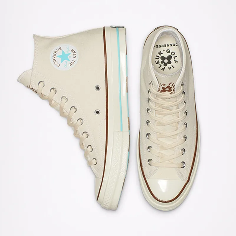 Converse Chuck Taylor All-Star 70s Hi Golf Le Fleur Parchment Parchment/Egret-Black (163170C)