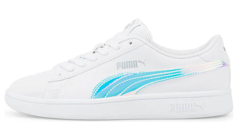 Puma Smash v2 Holo Zilver/Wit (385574-01)